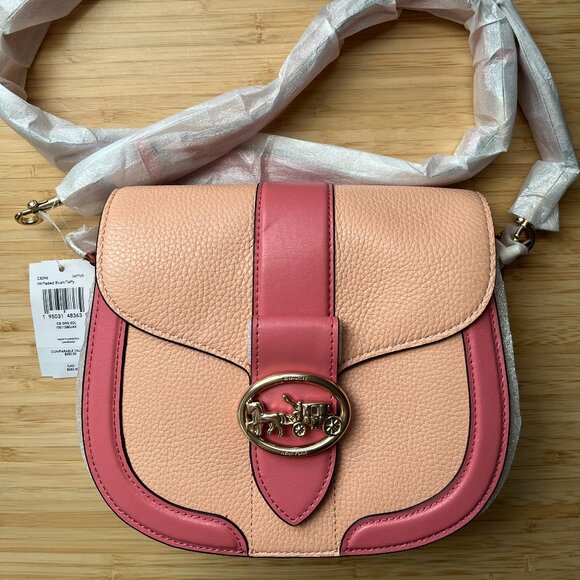 NWT Coach Georgie Saddle Bag Crossbody - Picture 9 of 9